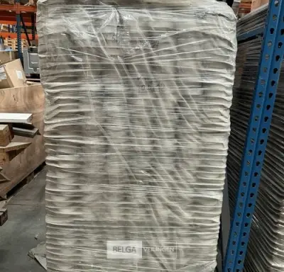 1 Pallet onderzetters bloempotten – kavel bij Belga Veilingen, Lummen