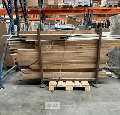 1 Pallet brandhout – kavel bij Belga Veilingen, Lummen