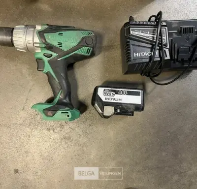 Schroefmachine HITACHI – kavel bij Belga Veilingen