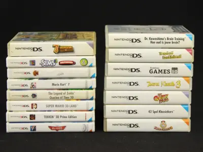 Lot van 15 Nintendo DS & 3DS Games – kavel bij De Kringwinkel, Antwerpen