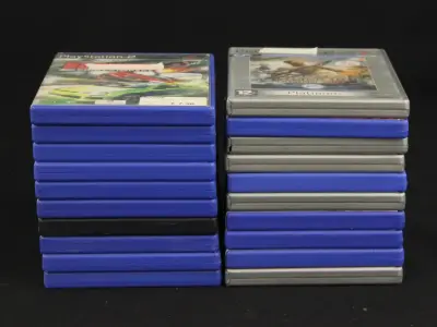 Lot van 20 PlayStation 2-games – kavel bij De Kringwinkel, Antwerpen