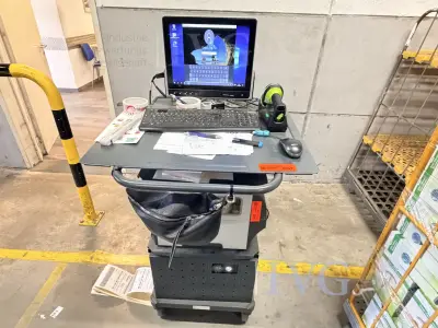 mobiler PC-Arbeitsplatz – kavel bij IVG, Oberhausen
