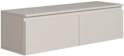 Selsey Bemmi - TV-wandmeubel, grijs, 100 cm – kavel bij GSD Auctions, Zoeterwoude