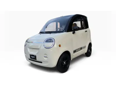 Elektrische brommobiel - wit - 45 km/u – kavel bij XL Auctions