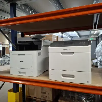 2x Printer, Brother En Lexmark, DCP-L8410CDW en MS810de – kavel bij Onlineveilingmeester, Groningen
