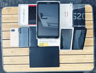 8x Smartphones en tablets O.a. Google Pixel 8, Samsung, Xiaomi, Emporia, Lenovo – kavel bij Onlineveilingmeester, Groningen