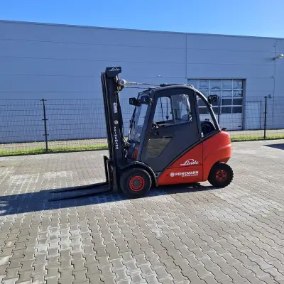 Heftruck LPG, Linde, H30 T 3000 KG, Rood, 2006 – kavel bij Onlineveilingmeester, Groningen