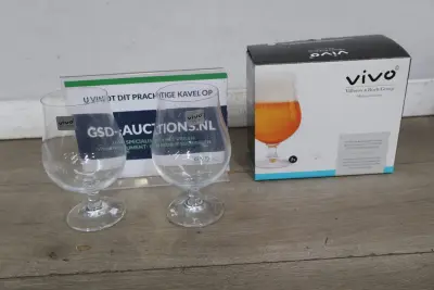 Vivo Villeroy & Boch bierglazen set van 2 – kavel bij GSD Auctions, Zoeterwoude