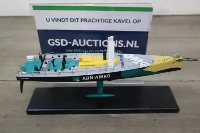 Model ABNamro zeilboot – kavel bij GSD Auctions, Zoeterwoude