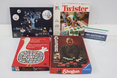 Verzameling klassieke bordspellen – kavel bij GSD Auctions, Zoeterwoude