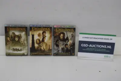The Lord of the Rings DVD set – kavel bij GSD Auctions, Zoeterwoude