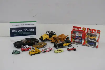 Collectie speelgoed auto's – kavel bij GSD Auctions, Zoeterwoude