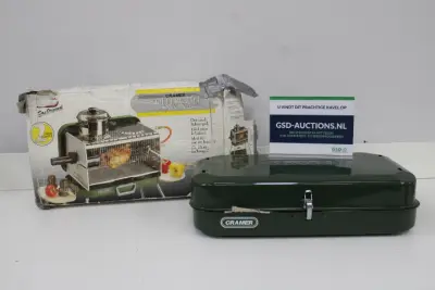 Cramer Koffergrill Savona gasbarbecue – kavel bij GSD Auctions, Zoeterwoude