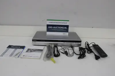 Sony DVD-speler recorder met accessoires – kavel bij GSD Auctions, Zoeterwoude