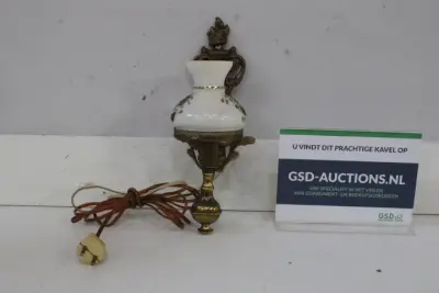 Antieke Elektrische Wandlamp – kavel bij GSD Auctions, Zoeterwoude
