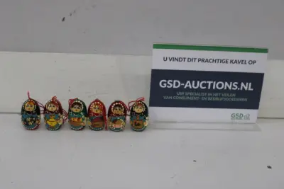 Set van 7 Matroesjka poppetjes – kavel bij GSD Auctions, Zoeterwoude