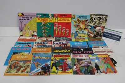 Verzameling Oude Nederlandse Stripboeken – kavel bij GSD Auctions, Zoeterwoude