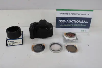 Canon EOS600D spiegelreflexcamera met accessoires – kavel bij GSD Auctions, Zoeterwoude