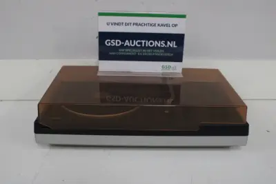 Philips Platenspeler met Bruine Afdekking – kavel bij GSD Auctions, Zoeterwoude
