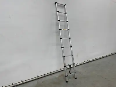 Mr. Safe telescopische ladder 260cm aluminium 9 treden – kavel bij XL Auctions