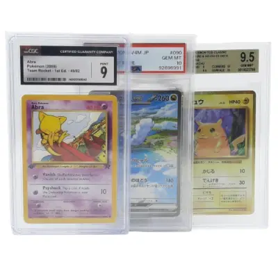 3x Kaart, Pokémon, o.a. Pikachu CLL 008/032 – kavel bij Domeinen Roerende Zaken, Groningen
