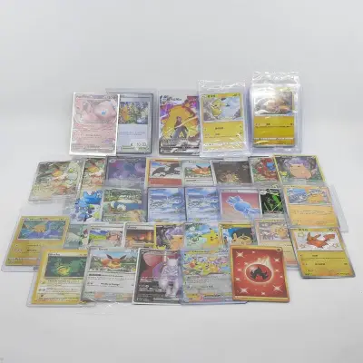 Ca. 34x Kaart, Pokémon, o.a. Radiant Charizard – kavel bij Domeinen Roerende Zaken, Groningen