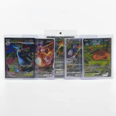 5x Kaart, Pokémon, o.a. Charizard V Promo F SWSH260 – kavel bij Domeinen Roerende Zaken, Groningen