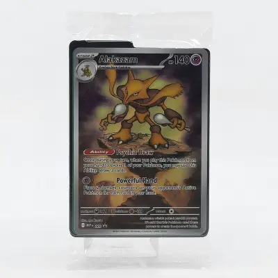 Kaart, Pokémon, Alakazam MEP EN 009 Promo, 2025 – kavel bij Domeinen Roerende Zaken, Groningen
