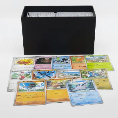 Kaarten in doos, Pokémon, Scarlet&Violet Black Volt – kavel bij Domeinen Roerende Zaken, Groningen