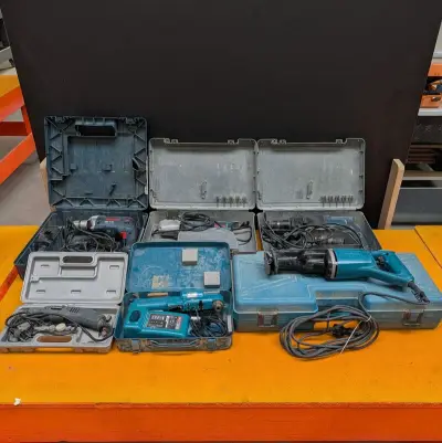 6x Elektrisch gereedschap o.a. Makita en Bosch – kavel bij Onlineveilingmeester, Almere