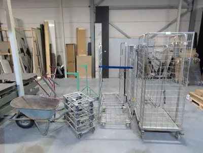 Ca. 12x Divers magazijninventaris – kavel bij Onlineveilingmeester, Almere