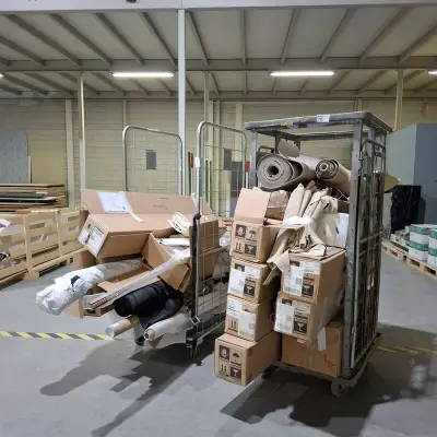 2x Rolcontainer met inhoud – kavel bij Onlineveilingmeester, Almere