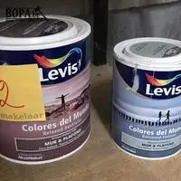 Muurverf Levis 2,5L en 1 L – kavel bij BOPA Auctions, Ieper