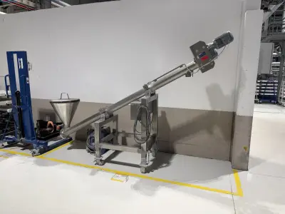 Tubular screw conveyors Hellwig Rohrschneckenförderer – kavel bij NetBid, Hermsdorf