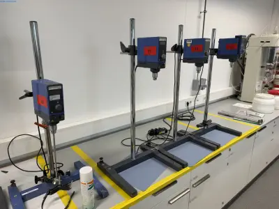 Laboratory stirrer IKA Eurostar 100 Digital – kavel bij NetBid, Hermsdorf