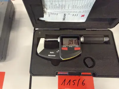 9 Clamp-type micrometers Mahr – kavel bij NetBid, Hermsdorf