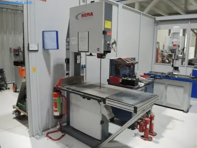 Vertical Band Saw Hema UH 630 M – kavel bij NetBid, Hermsdorf