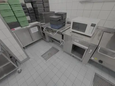 5385.949 => 1 Edelstahlküchenzeile – kavel bij VENTA Industrieversteigerungen, Hagen