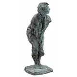 Hans Bayens – Bronzen sculptuur van dame, getiteld 'Buigende vrouw', 55 cm hoog, 12,70 kilogram – kavel bij Veilinghuis Derksen