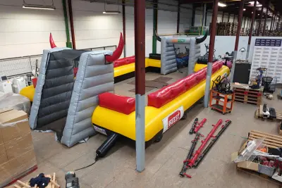 Free-Time springkastelen- en horecamateriaal – veiling bij Openbare Verkopen, Wielsbeke