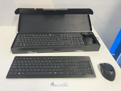 2 toetsenborden en 2 muizen HP – kavel bij VH Auctions