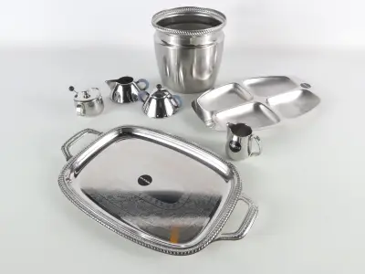 Lot RVS Alessi design items – kavel bij De Kringwinkel, Heverlee
