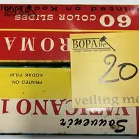 Vintage set kleurenreisdia's – kavel bij BOPA Auctions, Ieper