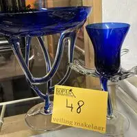 Vintage glazen kunstwerk - Poolse glasblazerij – kavel bij BOPA Auctions, Ieper