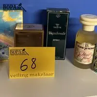 Lot vintage parfum- en eau de cologneflesjs - 7 stuks – kavel bij BOPA Auctions, Ieper