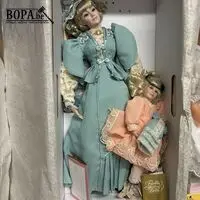 Vintage verzamelpop in doos - Franklin Heirloom Dolls – kavel bij BOPA Auctions, Ieper