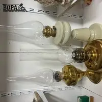 Lot antieke olielampen - 3 stuks – kavel bij BOPA Auctions, Ieper