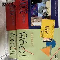 Lot jaarboeken - 1998 tem 2001 - 4 stuks – kavel bij BOPA Auctions, Ieper