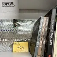 Lot boeken 'Sergio Herman' - 7 stuks – kavel bij BOPA Auctions, Ieper