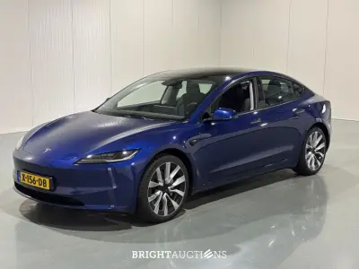 Tesla Model 3 RWD Highland 19 inch 60 kWh 283pk 2023 (Origineel-NL), X-156-DB – kavel bij Bright Auctions